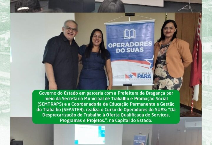 Curso de Operadores do SUAS.