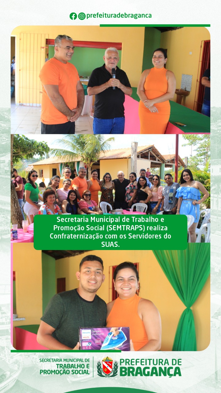 SEMTRAPS realiza Confraternização com os Servidores do SUAS.
