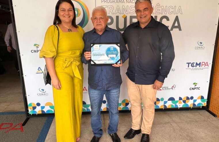 BRAGANÇA RECEBE SELO DIAMANTE