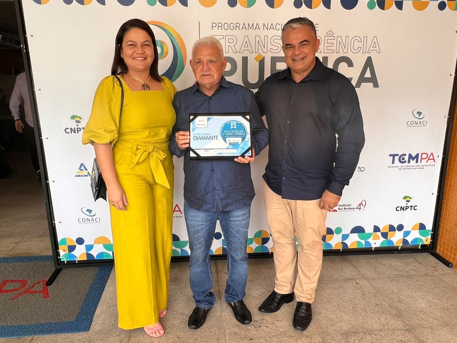 BRAGANÇA RECEBE SELO DIAMANTE