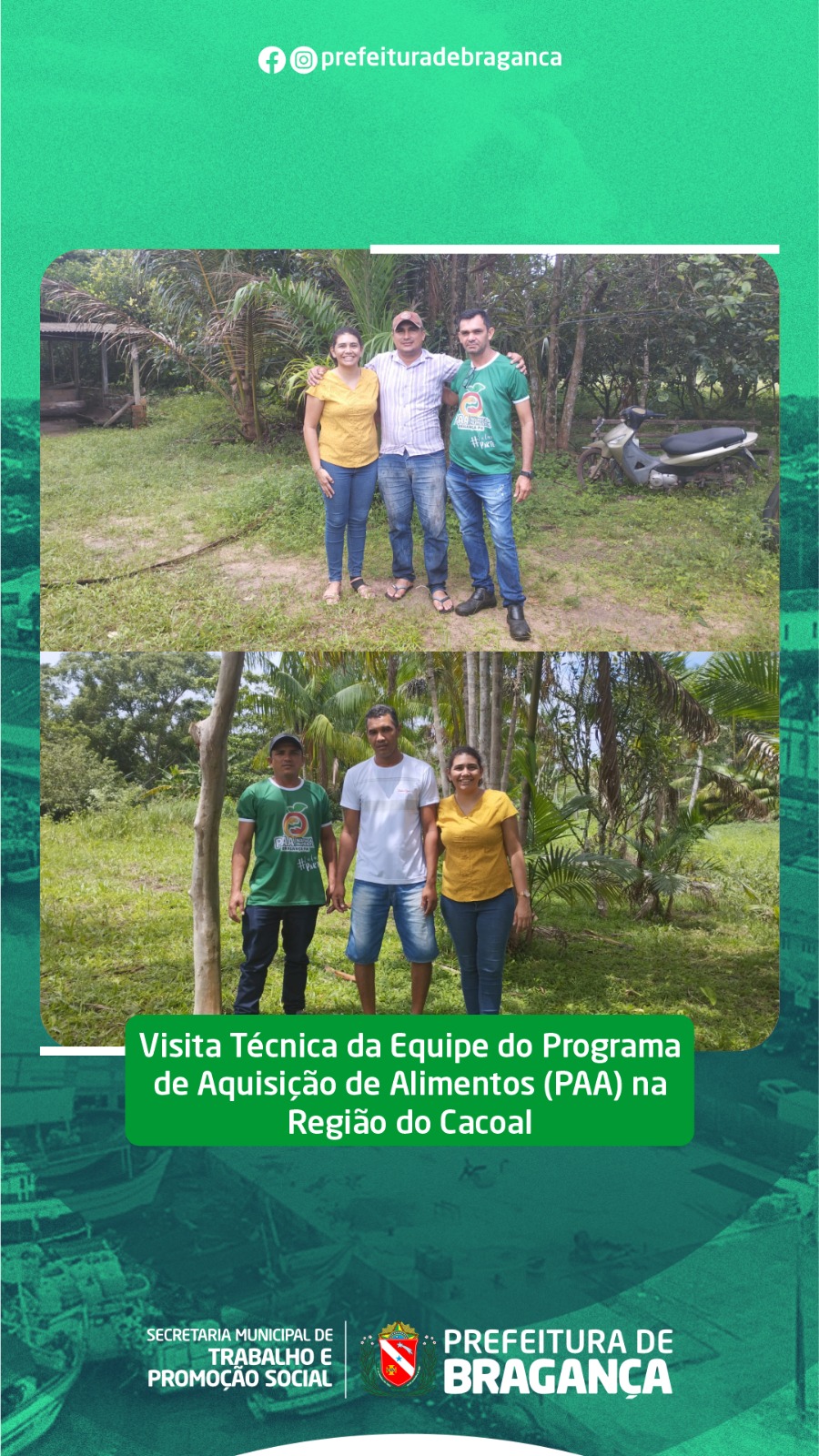VISITA TÉCNICA NA REGIÃO DO CACOAL.