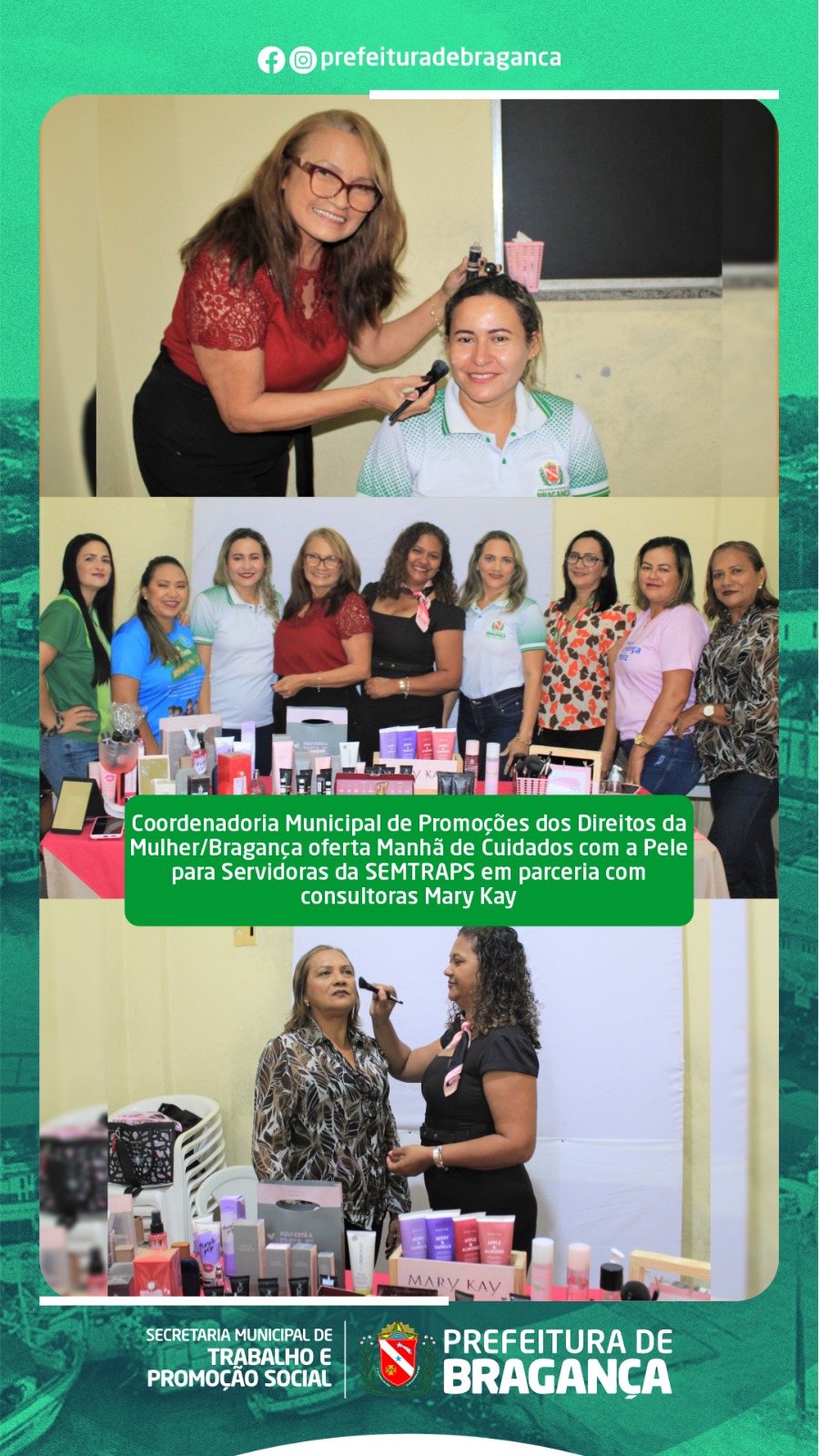 PARCERIA COM CONSULTORAS MARY KAY