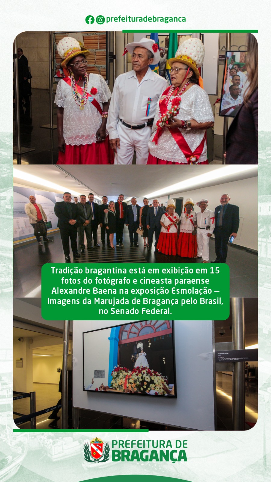 EXPOSIÇÃO ESMOLAÇÃO  – IMAGENS DA MARUJADA DE BRAGANÇA PELO BRASIL