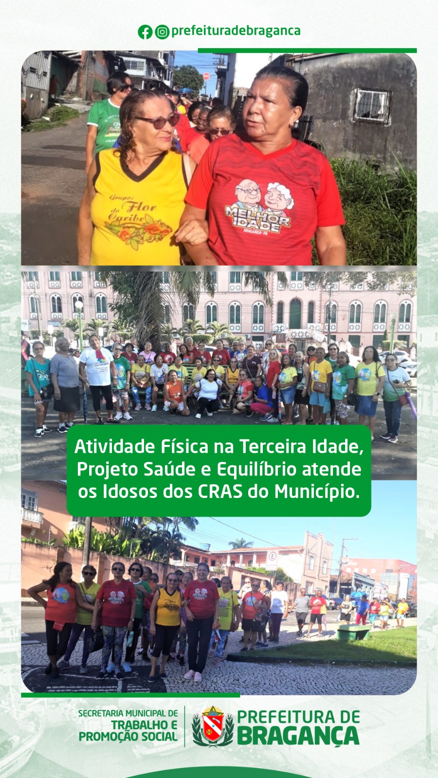 ATIVIDADE FÍSICA NA TERCEIRA IDADE.