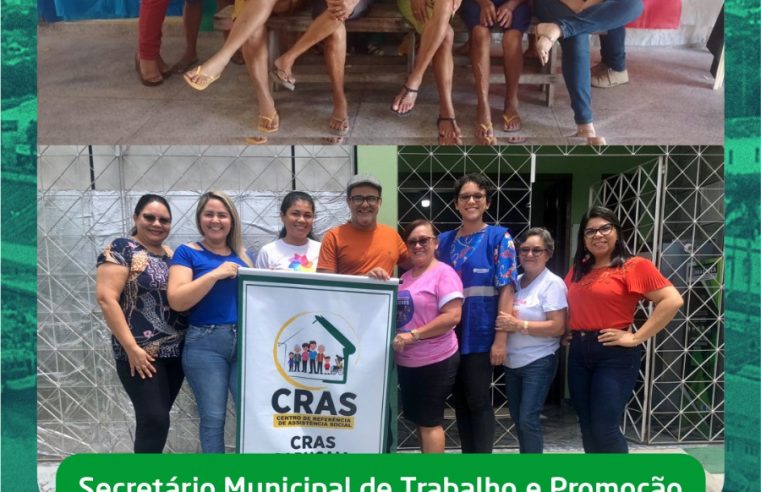 SEMTRAPS REALIZA VISITAÇÃO A COORDENAÇÃO E EQUIPE TÉCNICA DO CRAS SAPUCAIA E CRAS CAETÉ DO MUNICÍPIO.