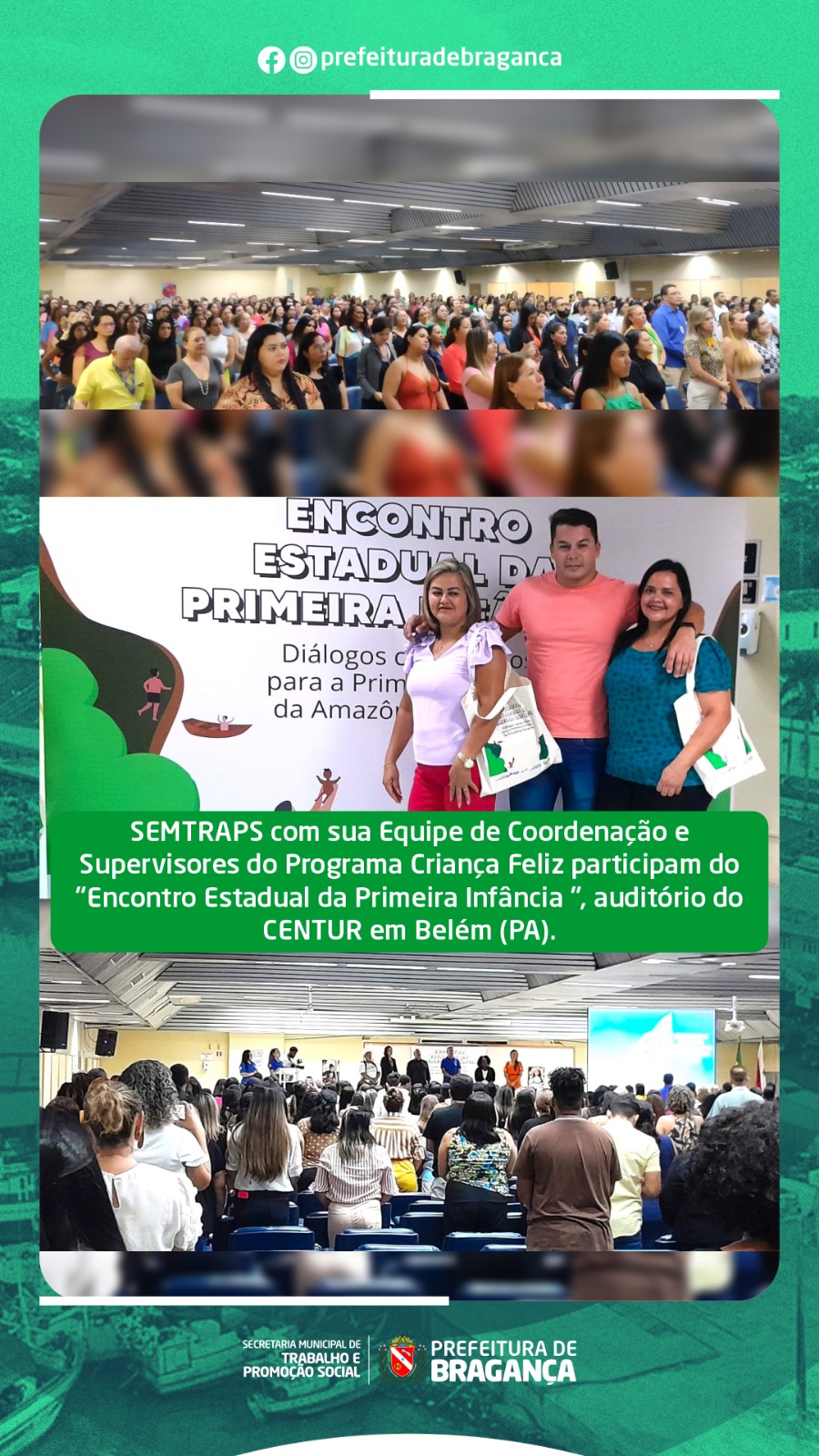 ENCONTRO ESTADUAL DA PRIMEIRA INFÂNCIA.
