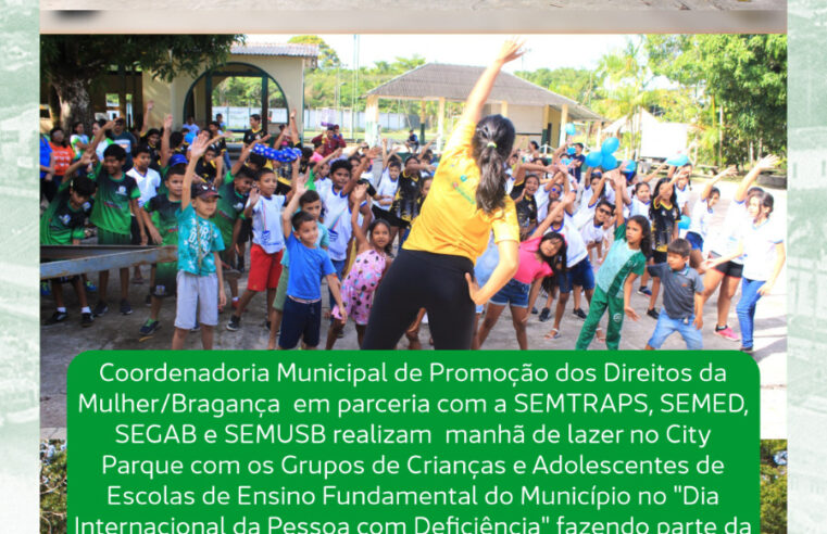 AÇÃO INTEGRADA NO DIA ALUSIVO À PESSOA COM DEFICIÊNCIA.