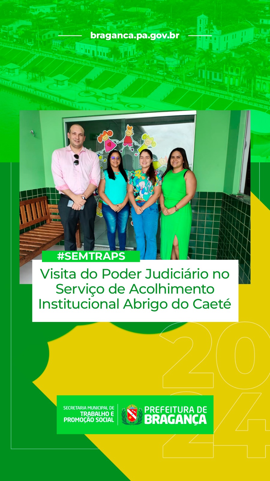 VISITA DO PODER JUDICIÁRIO.