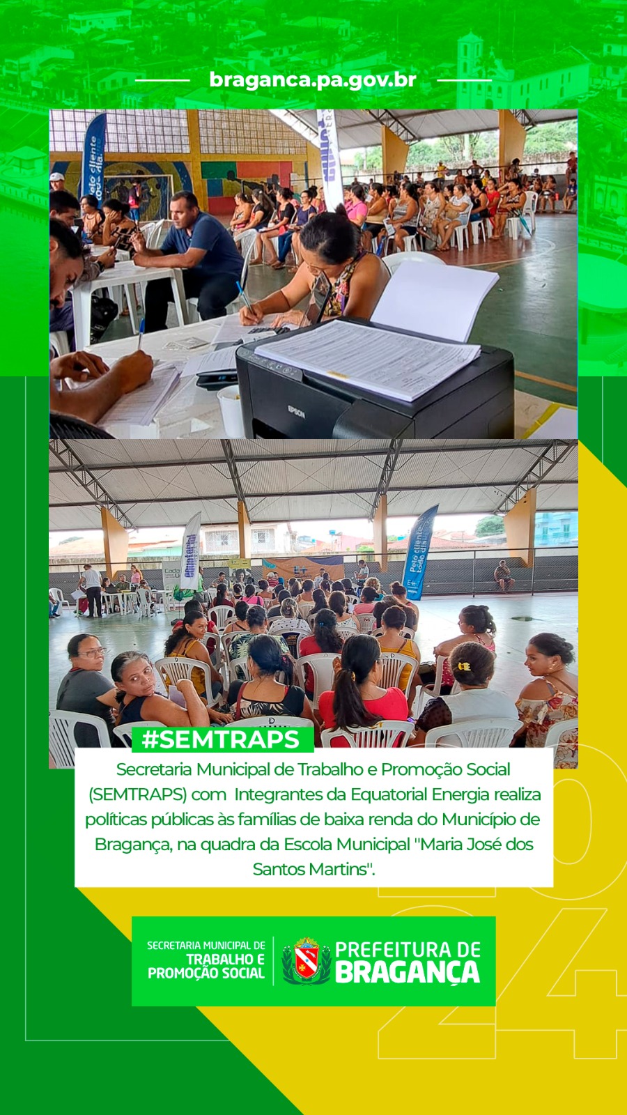 POLÍTICAS PÚBLICAS AS FAMÍLIAS DE BAIXA RENDA DO MUNICÍPIO DE BRAGANCA.