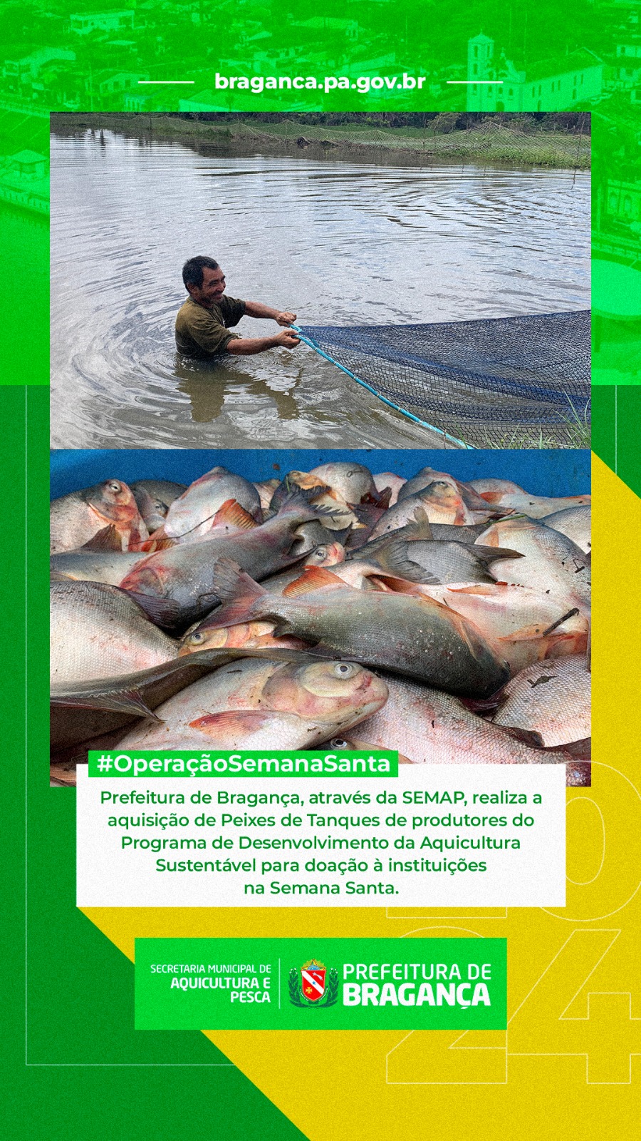 AQUISIÇÃO DE PEIXES PARA SEMANA SANTA EM BRAGANÇA