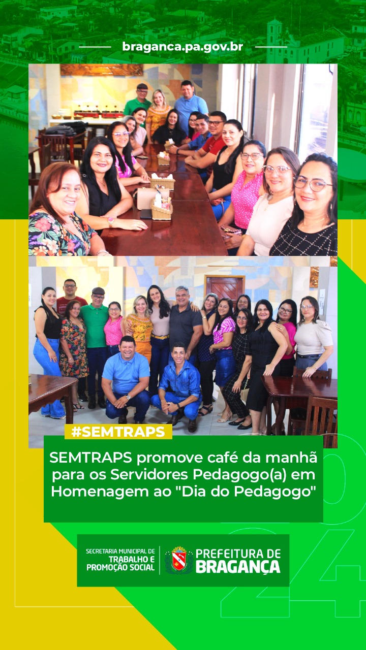 HOMENAGEM AO “DIA DO PEDAGOGO”