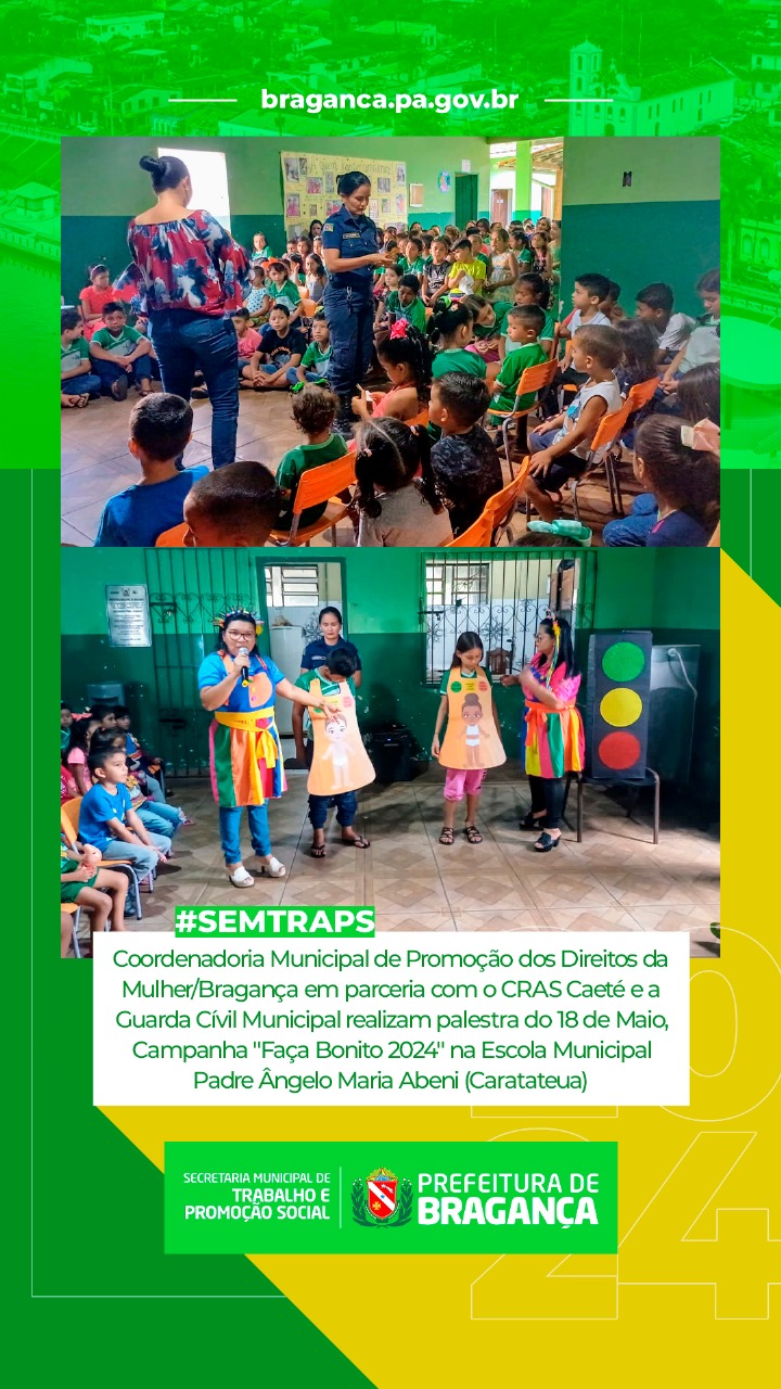 PALESTRA ‘FAÇA BONITO 2024’ NA ESCOLA PADRE ÂNGELO MARIA ABENI