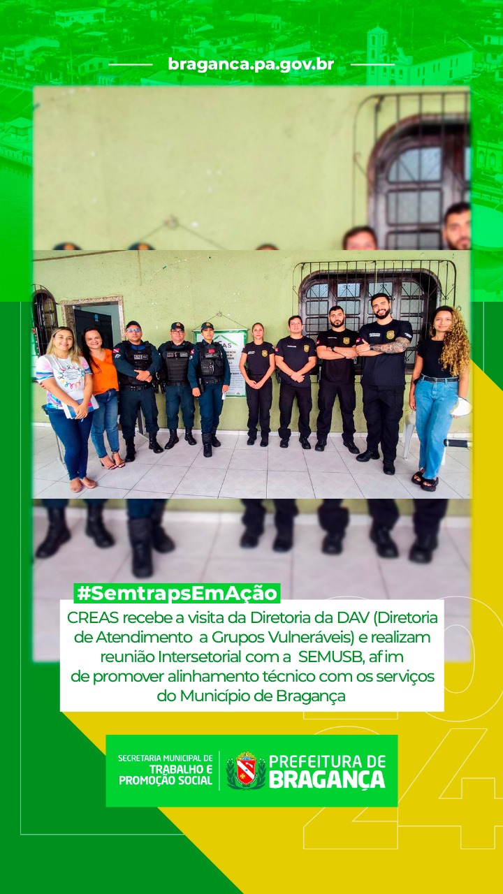 REUNIÃO DE ALINHAMENTO TÉCNICO COM OS SERVIÇOS DO MUNICÍPIO DE BRAGANÇA.