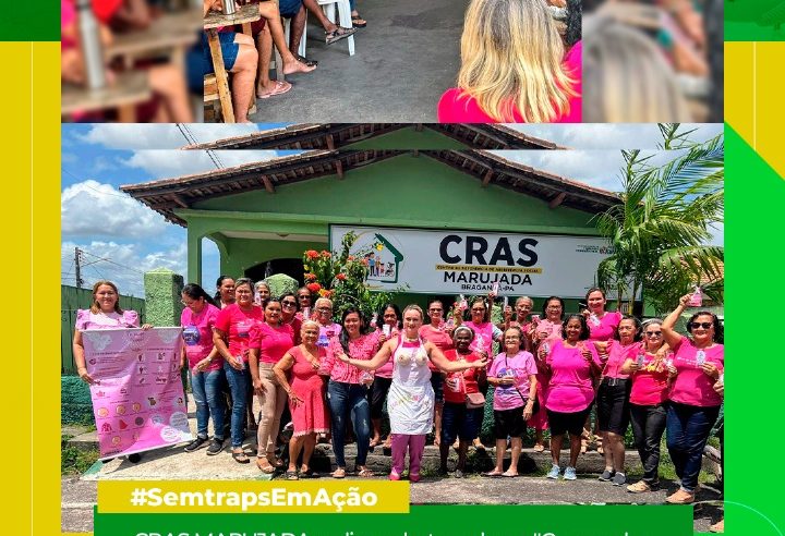 CRAS MARUJADA REALIZA PALESTRA SOBRE A “CAMPANHA OUTUBRO ROSA”.