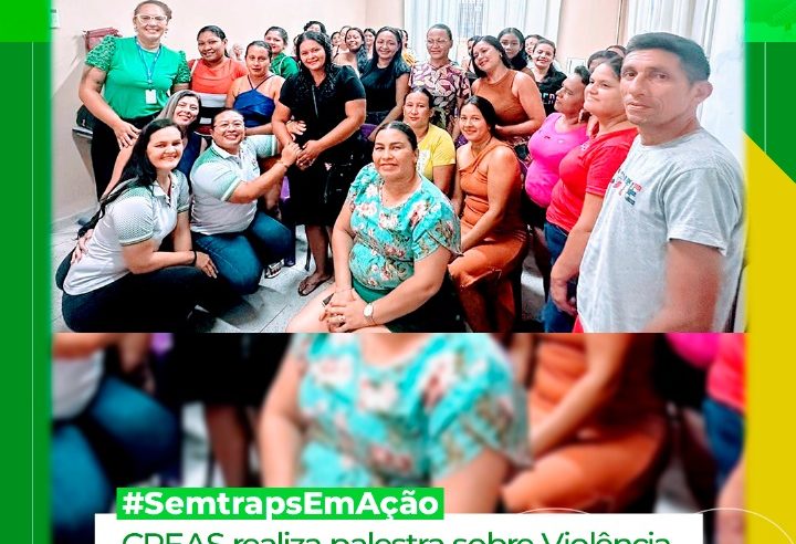CREAS PROMOVE PALESTRA SOBRE VIOLÊNCIA DOMÉSTICA NA CAMPANHA 21 DIAS DE ATIVISMO.