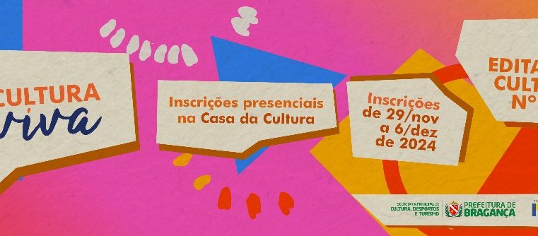ABERTURA DO EDITAL PRÊMIO CULTURA VIVA Nº 005/2024.