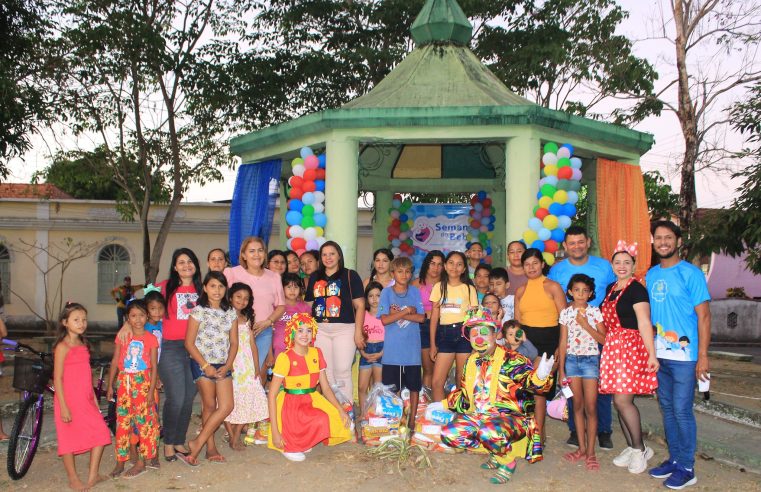 ENCERRAMENTO DO MÊS DA PRIMEIRA INFÂNCIA E SEMANA DO BEBÊ PREFEITO EM BRAGANÇA: ALEGRIA E LAZER PARA CRIANÇAS E GESTANTES