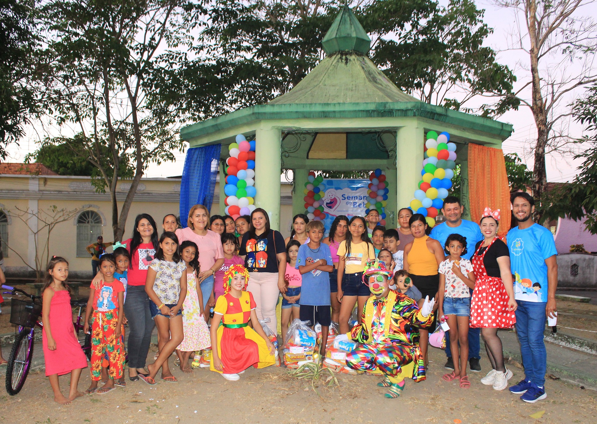 ENCERRAMENTO DO MÊS DA PRIMEIRA INFÂNCIA E SEMANA DO BEBÊ PREFEITO EM BRAGANÇA: ALEGRIA E LAZER PARA CRIANÇAS E GESTANTES