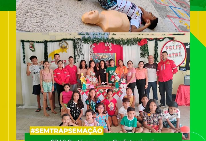 CRAS CAETÉ ENCERRA ATIVIDADES DO SCFV COM CRIANÇAS E ADOLESCENTES EM PARCERIA COM BOMBEIRO CIVIL.