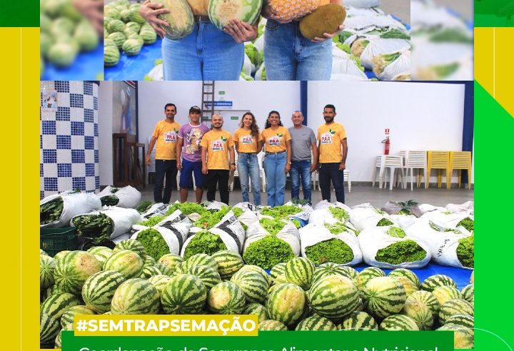 CSAN REALIZA 2ª COLETA E DISTRIBUIÇÃO DE ALIMENTOS DO PAA ESTADUAL.