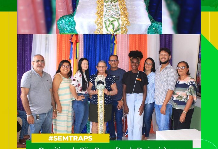 COMITIVA DE SÃO BENEDITO DA PRAIA VISITA SEMTRAPS.