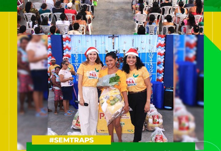 CSAN REALIZA “PAA NATALINO 2024” COM ENTREGA DE CESTAS ALIMENTARES.