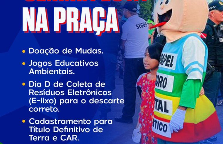 A SEMMA ESTÁ NA PRAÇA! 💚✨🌱